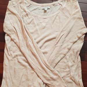 Pink sparkle American Eagle shirt size L